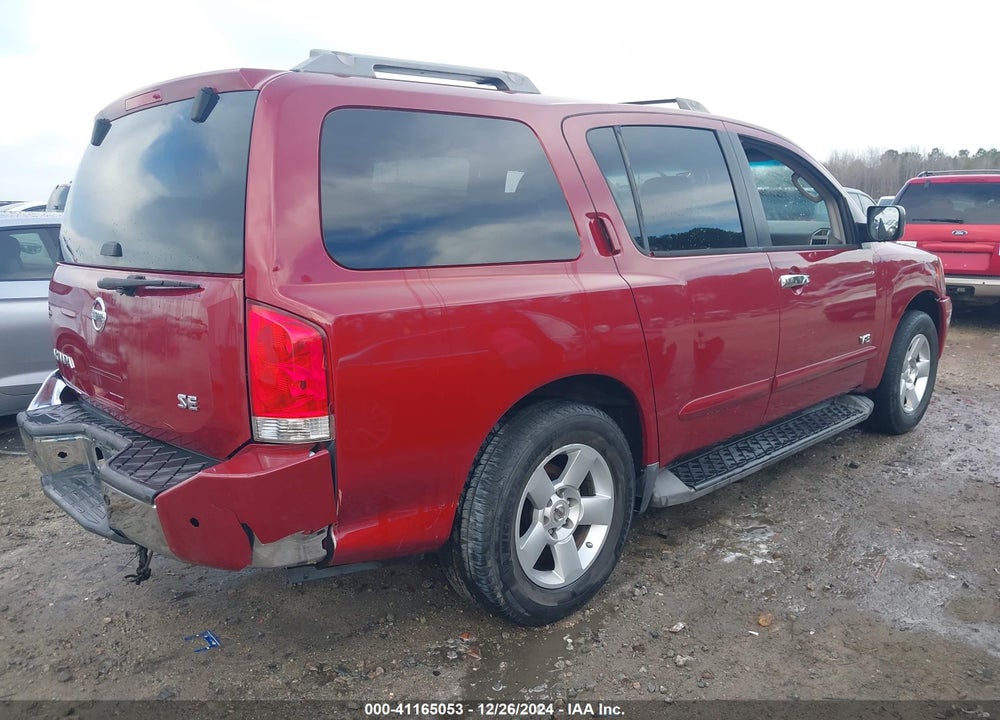 2006 NISSAN ARMADA SE VIN: 5N1AA08A26N720065