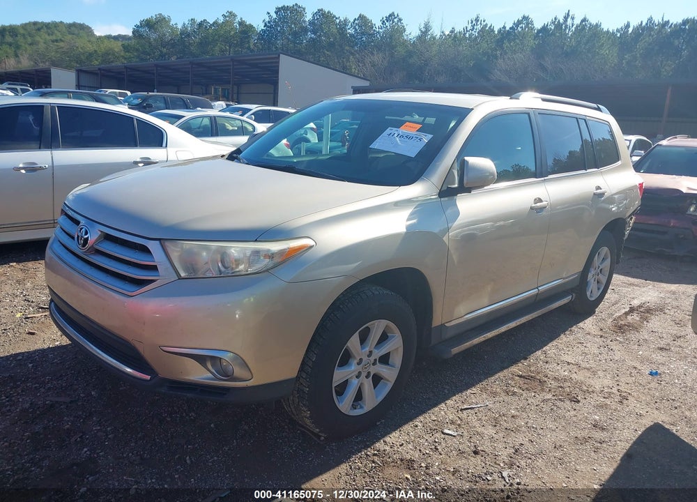 2013 TOYOTA HIGHLANDER BASE PLUS VIN: 5TDZA3EH8DS033044