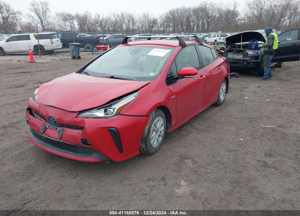 2020 TOYOTA PRIUS VIN: JTDKARFU9L3105787
