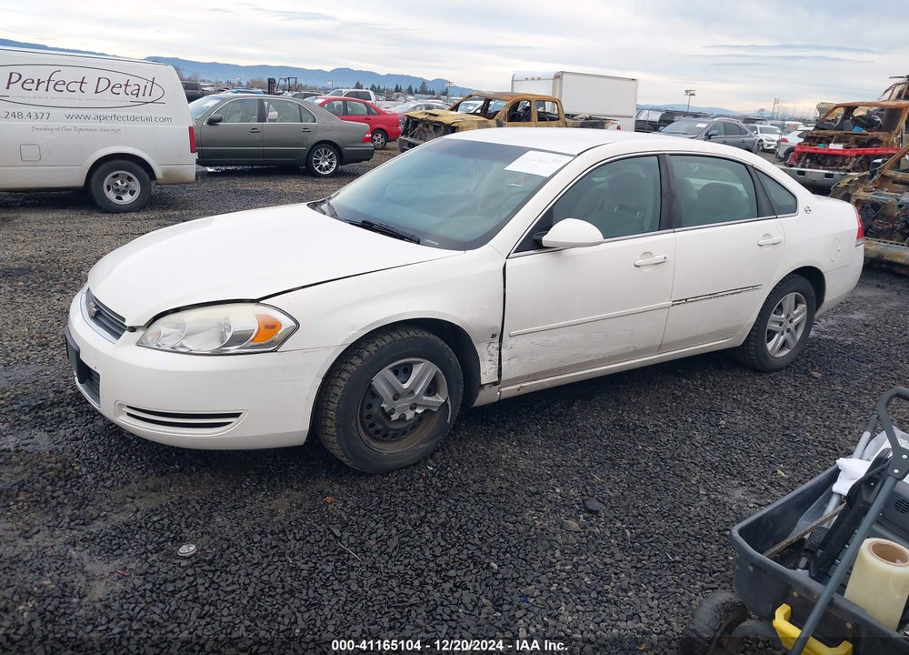 2007 CHEVROLET IMPALA LS VIN: 2G1WB58K379199500