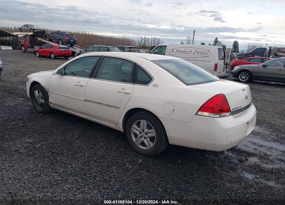 2007 CHEVROLET IMPALA LS VIN: 2G1WB58K379199500