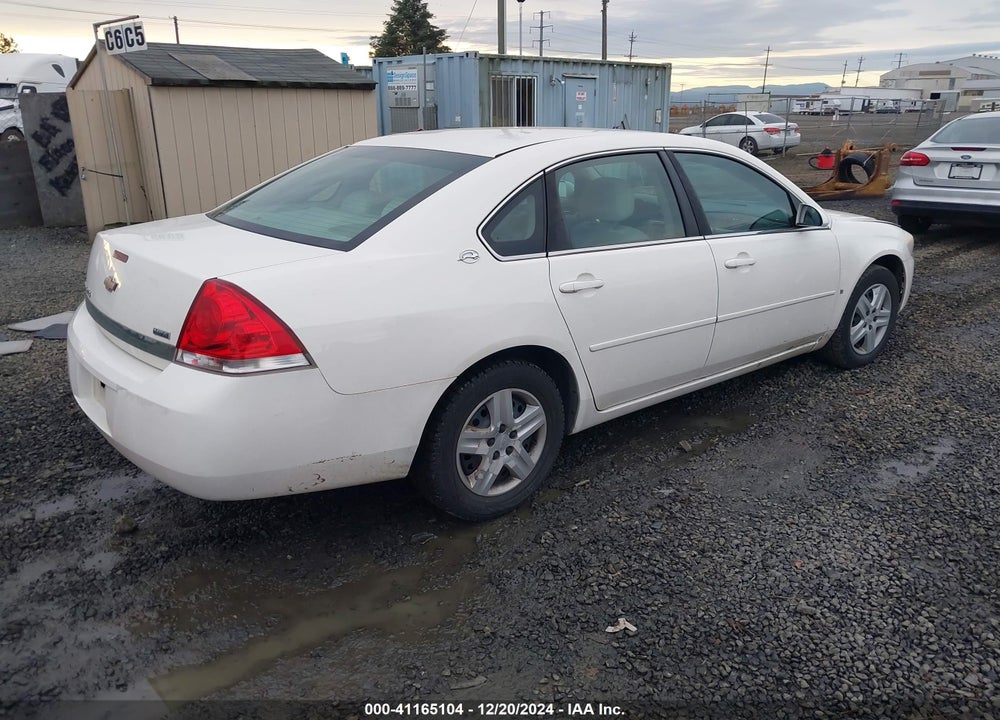 2007 CHEVROLET IMPALA LS VIN: 2G1WB58K379199500