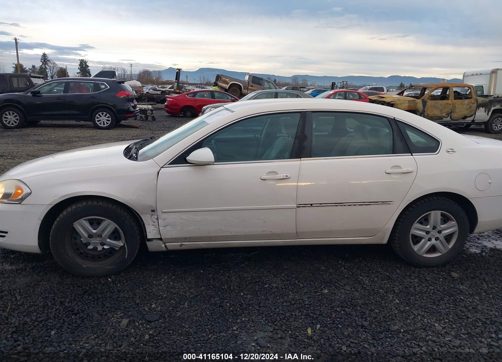 2007 CHEVROLET IMPALA LS VIN: 2G1WB58K379199500