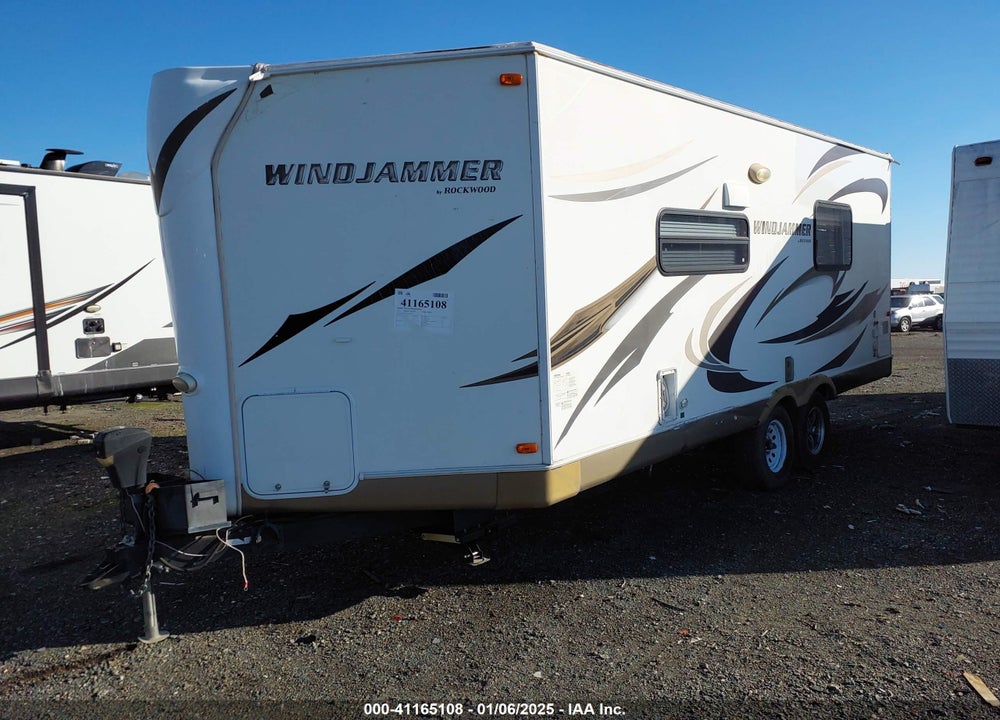 2013 FOREST RIVER ROCKWOOD WINDJAMMER VIN: 4X4TRLW22D1846220