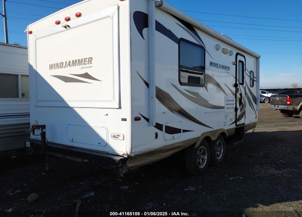2013 FOREST RIVER ROCKWOOD WINDJAMMER VIN: 4X4TRLW22D1846220