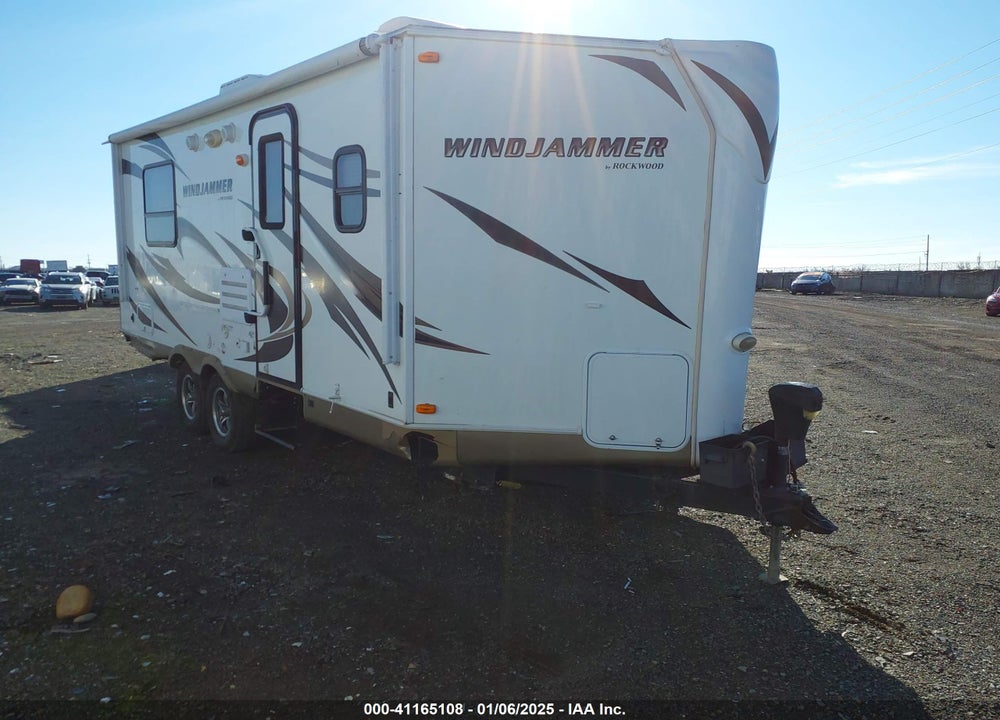 2013 FOREST RIVER ROCKWOOD WINDJAMMER VIN: 4X4TRLW22D1846220
