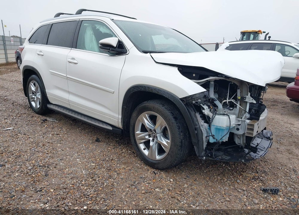 2016 TOYOTA HIGHLANDER LIMITED V6 VIN: 5TDYKRFH3GS137195