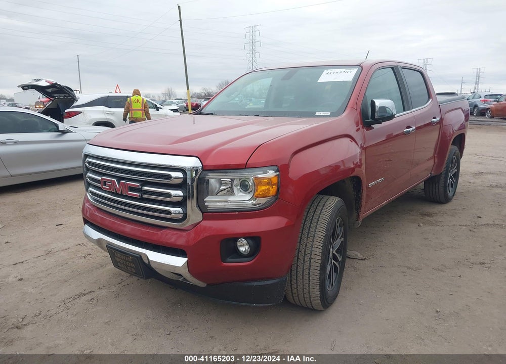 2016 GMC CANYON SLT VIN: 1GTG6DE33G1353828