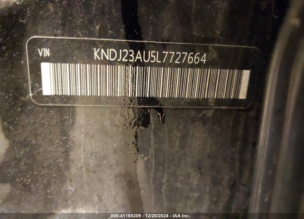 2020 KIA SOUL VIN: KNDJ23AU5L7727664