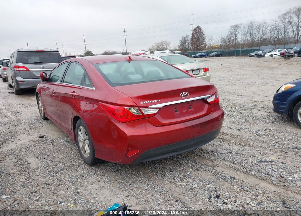 2014 HYUNDAI SONATA GLS VIN: 5NPEB4AC3EH836623