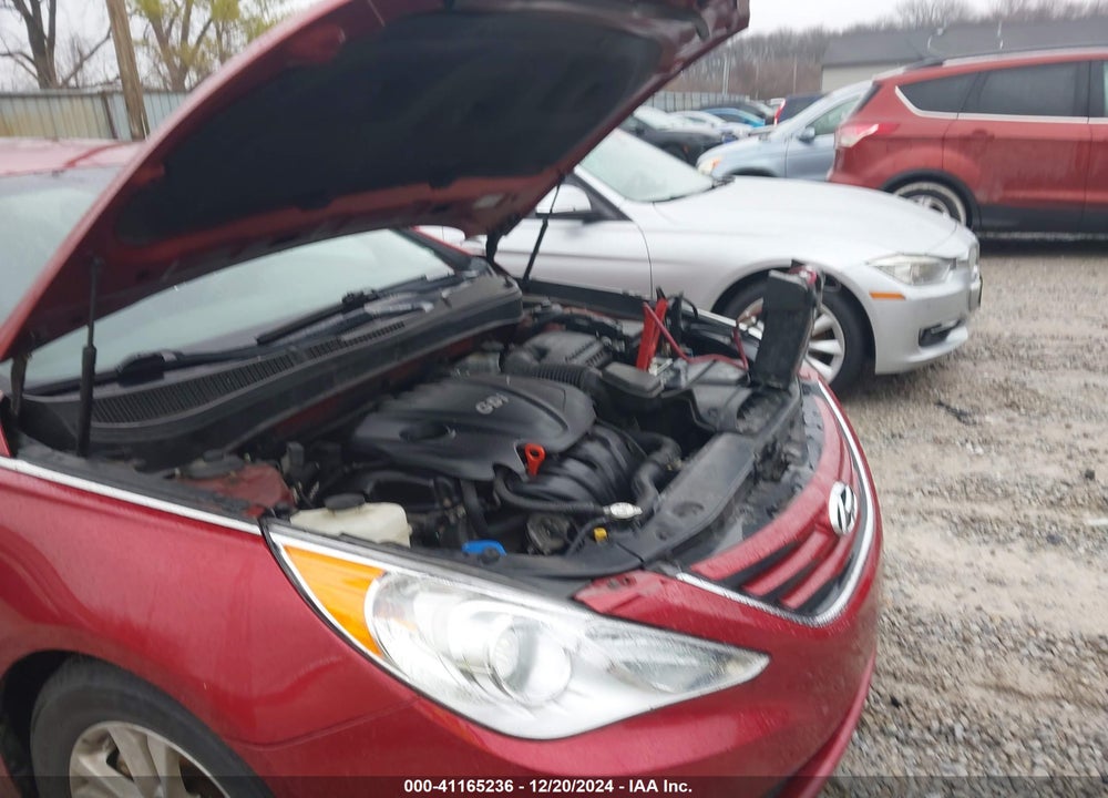 2014 HYUNDAI SONATA GLS VIN: 5NPEB4AC3EH836623