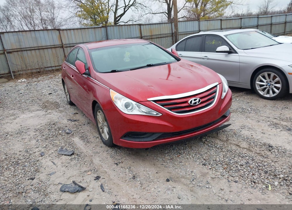 2014 HYUNDAI SONATA GLS VIN: 5NPEB4AC3EH836623
