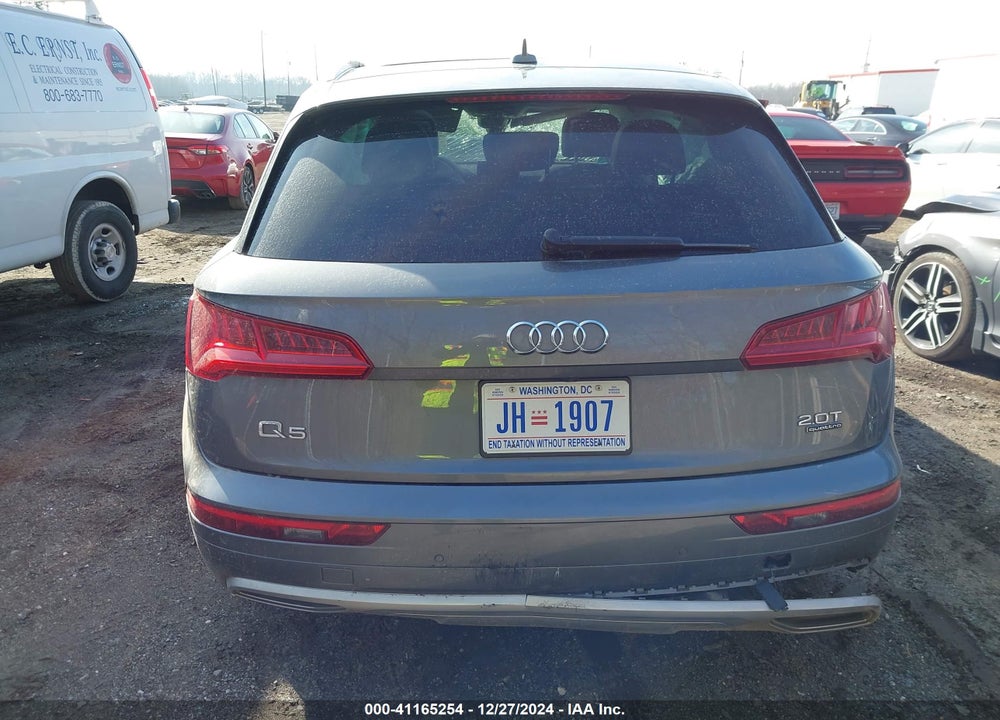 2018 AUDI Q5 2.0T PREMIUM VIN: WA1CNAFY7J2054493