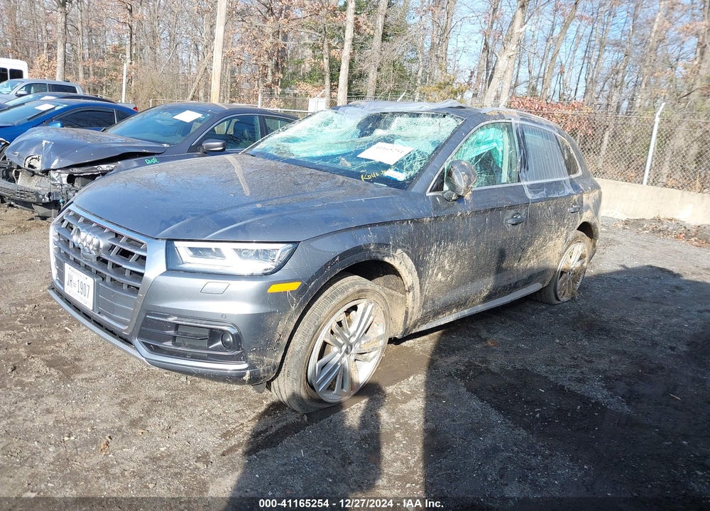 2018 AUDI Q5 2.0T PREMIUM VIN: WA1CNAFY7J2054493