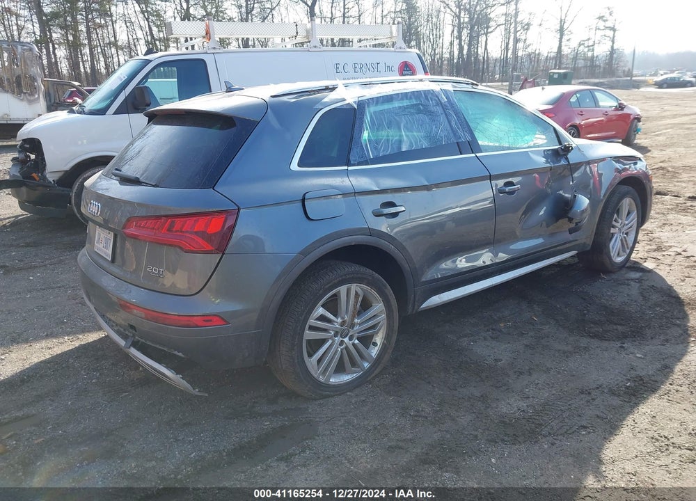 2018 AUDI Q5 2.0T PREMIUM VIN: WA1CNAFY7J2054493