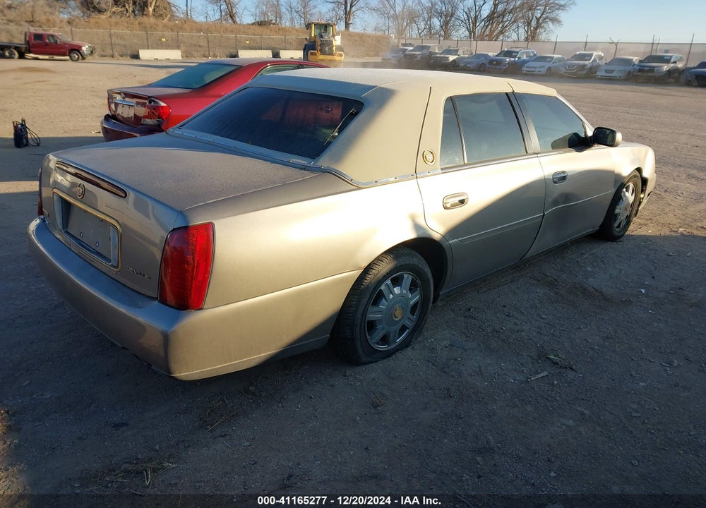 2004 CADILLAC DEVILLE STANDARD VIN: 1G6KD54Y34U158263