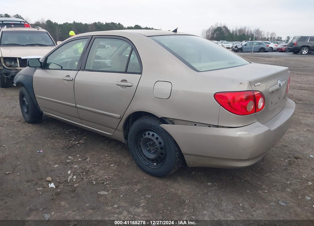 2006 TOYOTA COROLLA LE VIN: 2T1BR32E96C644197