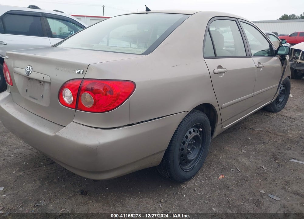 2006 TOYOTA COROLLA LE VIN: 2T1BR32E96C644197