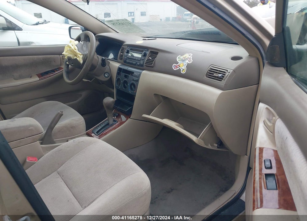 2006 TOYOTA COROLLA LE VIN: 2T1BR32E96C644197