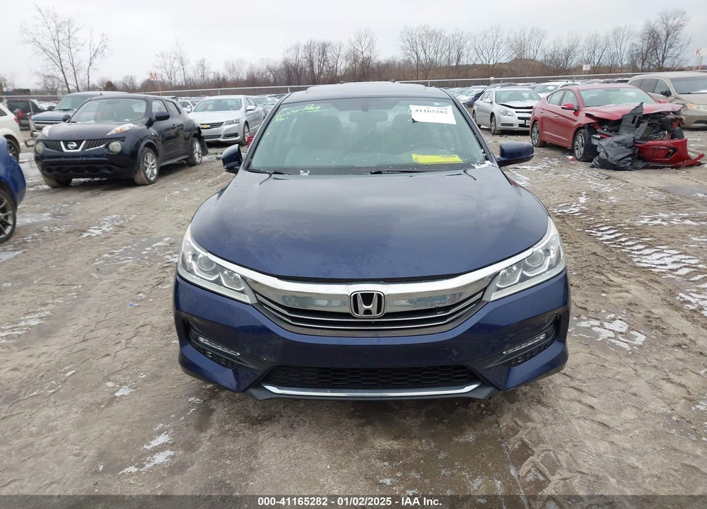 2017 HONDA ACCORD EX-L V6 VIN: 1HGCR3F80HA037249
