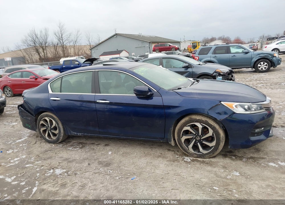 2017 HONDA ACCORD EX-L V6 VIN: 1HGCR3F80HA037249