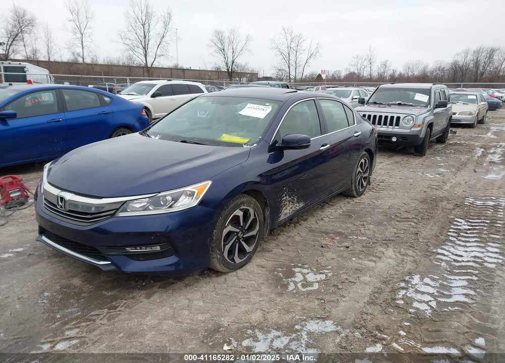 2017 HONDA ACCORD EX-L V6 VIN: 1HGCR3F80HA037249