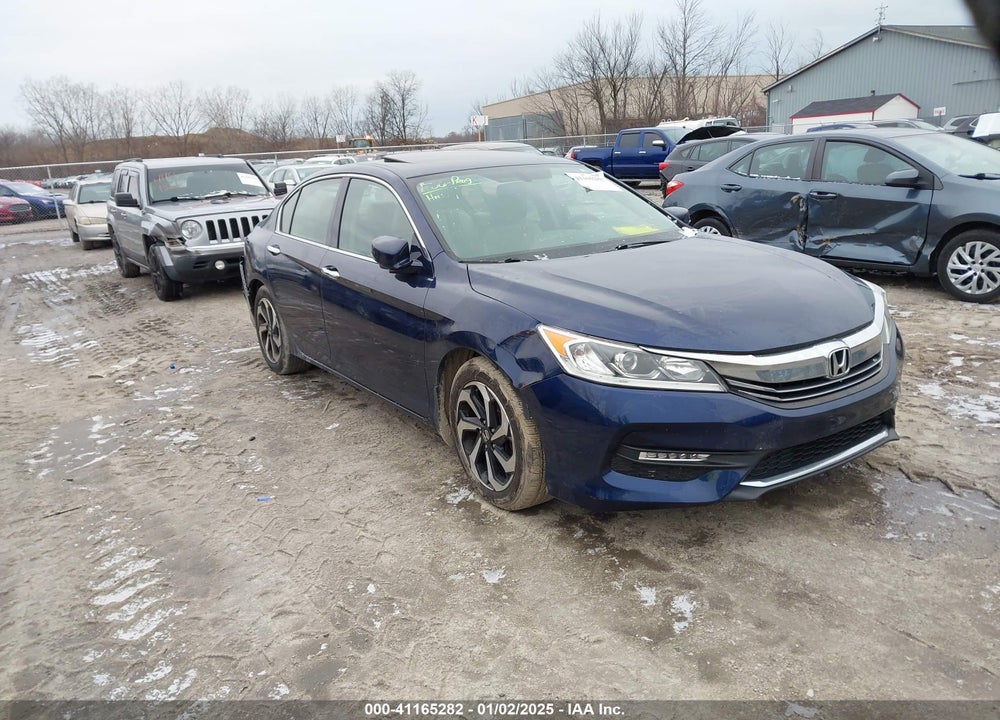 2017 HONDA ACCORD EX-L V6 VIN: 1HGCR3F80HA037249