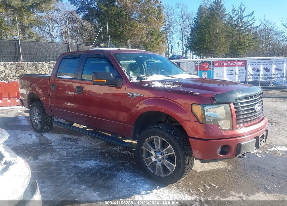 2014 FORD F-150 STX VIN: 1FTFW1EF0EKD66208
