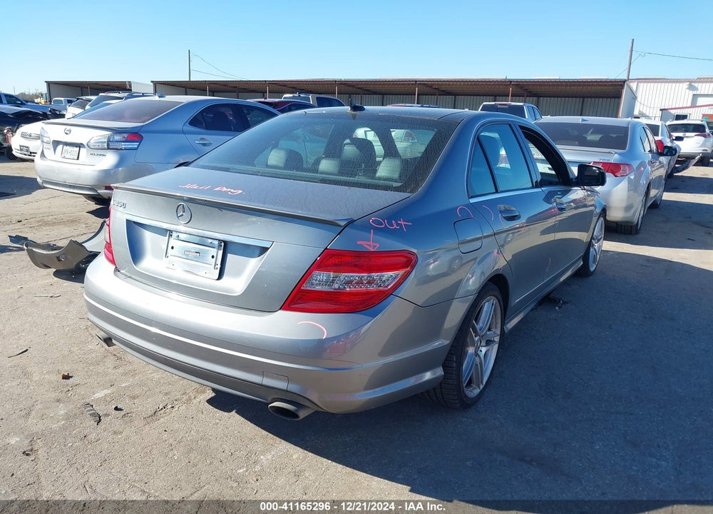 2008 MERCEDES-BENZ C 350 VIN: WDDGF56X68R030728