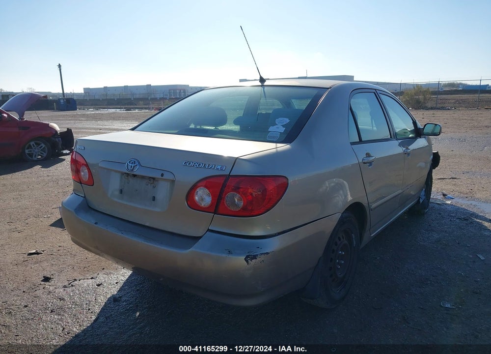 2005 TOYOTA COROLLA LE VIN: 1NXBR32E05Z511888