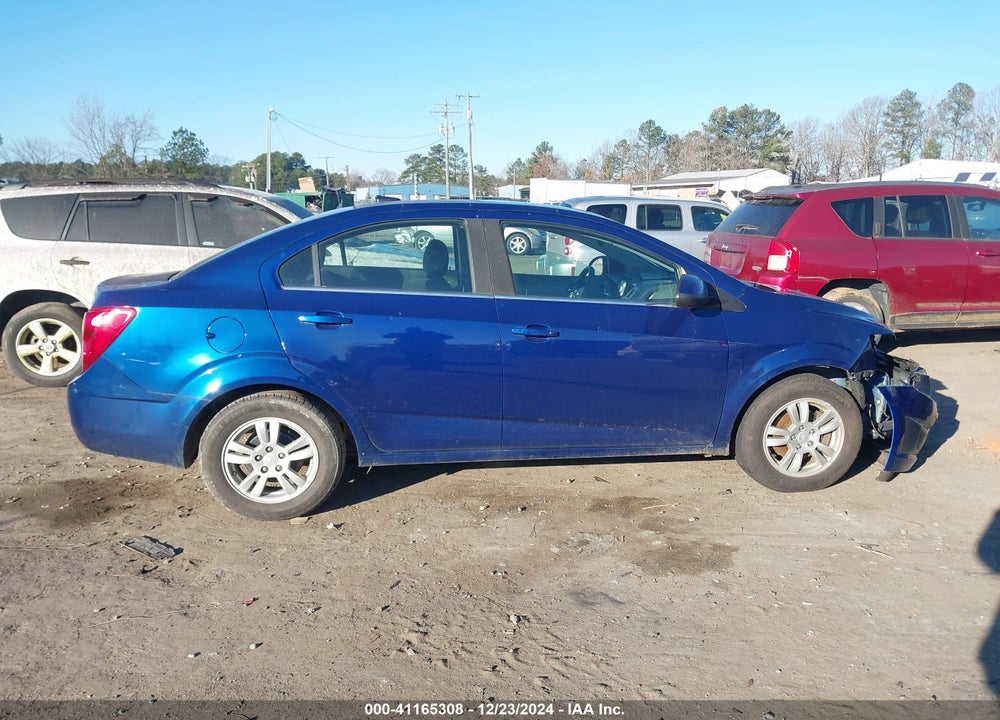 2014 CHEVROLET SONIC LT AUTO VIN: 1G1JC5SH5E4227754