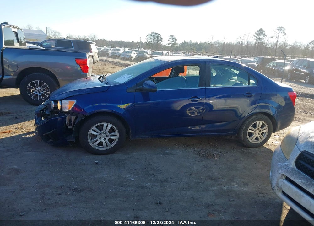 2014 CHEVROLET SONIC LT AUTO VIN: 1G1JC5SH5E4227754