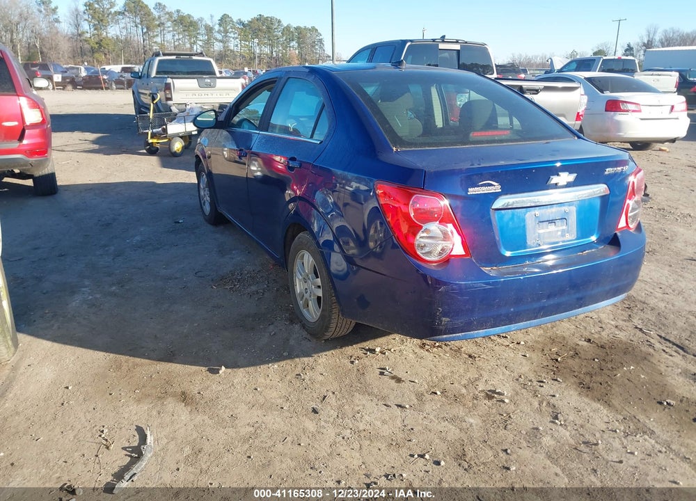 2014 CHEVROLET SONIC LT AUTO VIN: 1G1JC5SH5E4227754