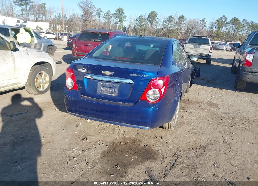 2014 CHEVROLET SONIC LT AUTO VIN: 1G1JC5SH5E4227754