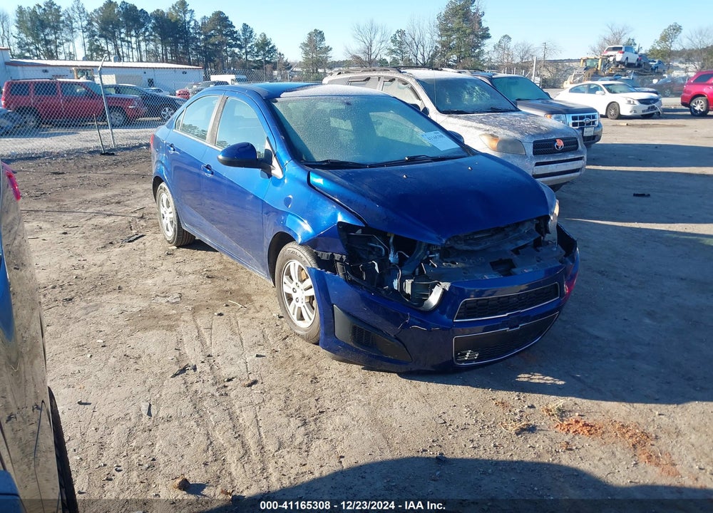 2014 CHEVROLET SONIC LT AUTO VIN: 1G1JC5SH5E4227754