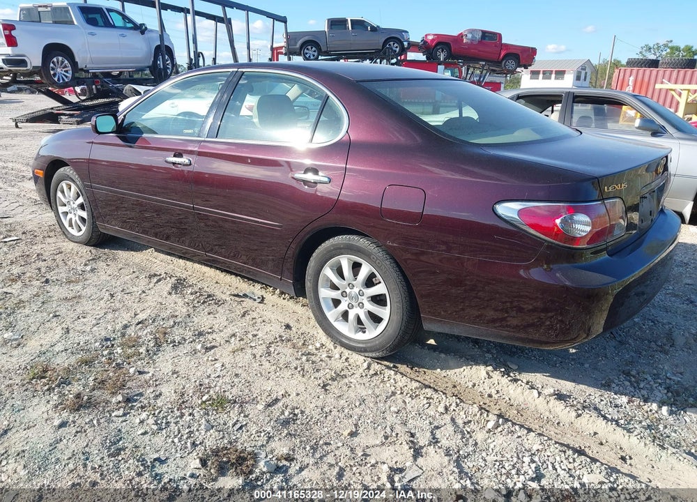 2004 LEXUS ES 330 VIN: JTHBA30G040011654