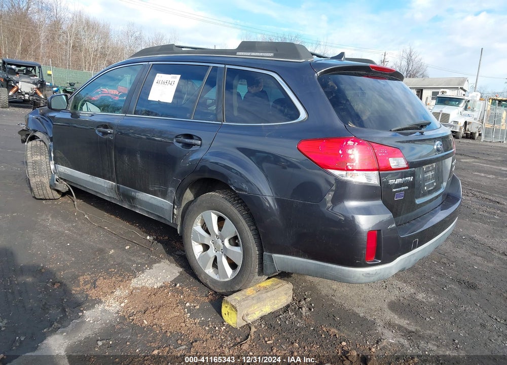 2011 SUBARU OUTBACK 3.6R LIMITED VIN: 4S4BRDJC2B2401695