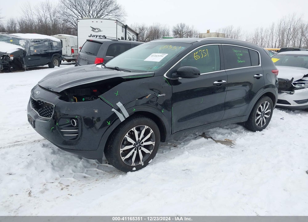 2017 KIA SPORTAGE EX VIN: KNDPNCAC7H7135411