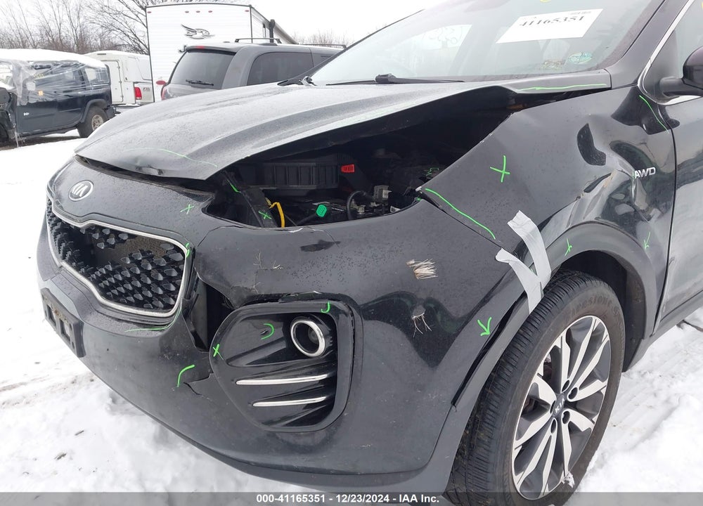 2017 KIA SPORTAGE EX VIN: KNDPNCAC7H7135411