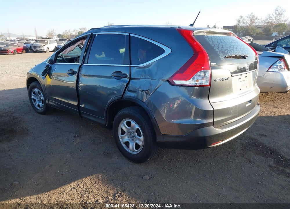 2013 HONDA CR-V LX VIN: 5J6RM3H37DL031305