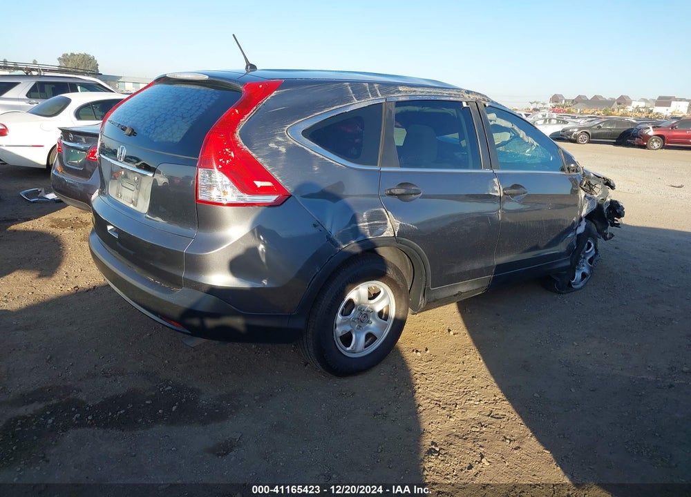2013 HONDA CR-V LX VIN: 5J6RM3H37DL031305