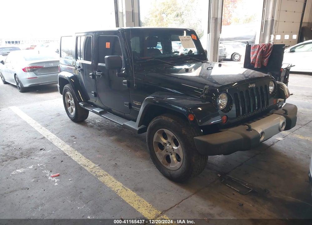 2013 JEEP WRANGLER UNLIMITED VIN: 1C4HJWEG4DL705235