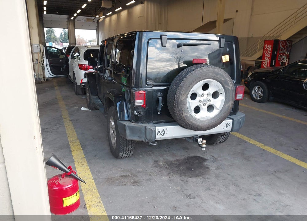 2013 JEEP WRANGLER UNLIMITED VIN: 1C4HJWEG4DL705235