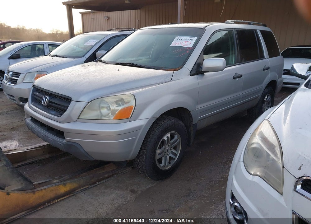 2004 HONDA PILOT EX-L VIN: 2HKYF185X4H514258