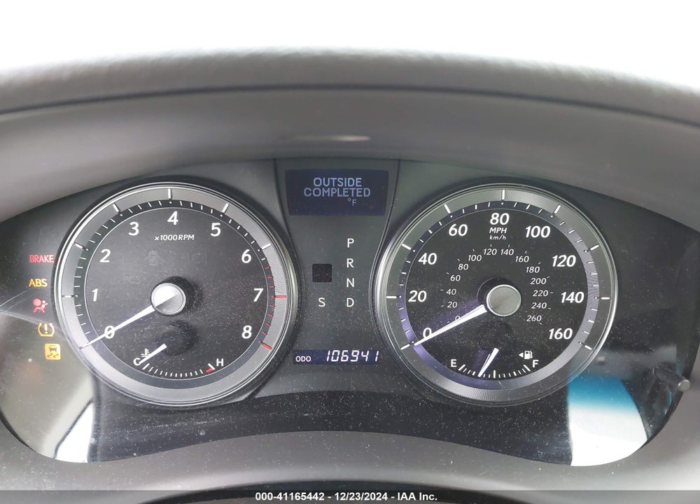 2011 LEXUS ES VIN: JTHBK1EG0B2458822