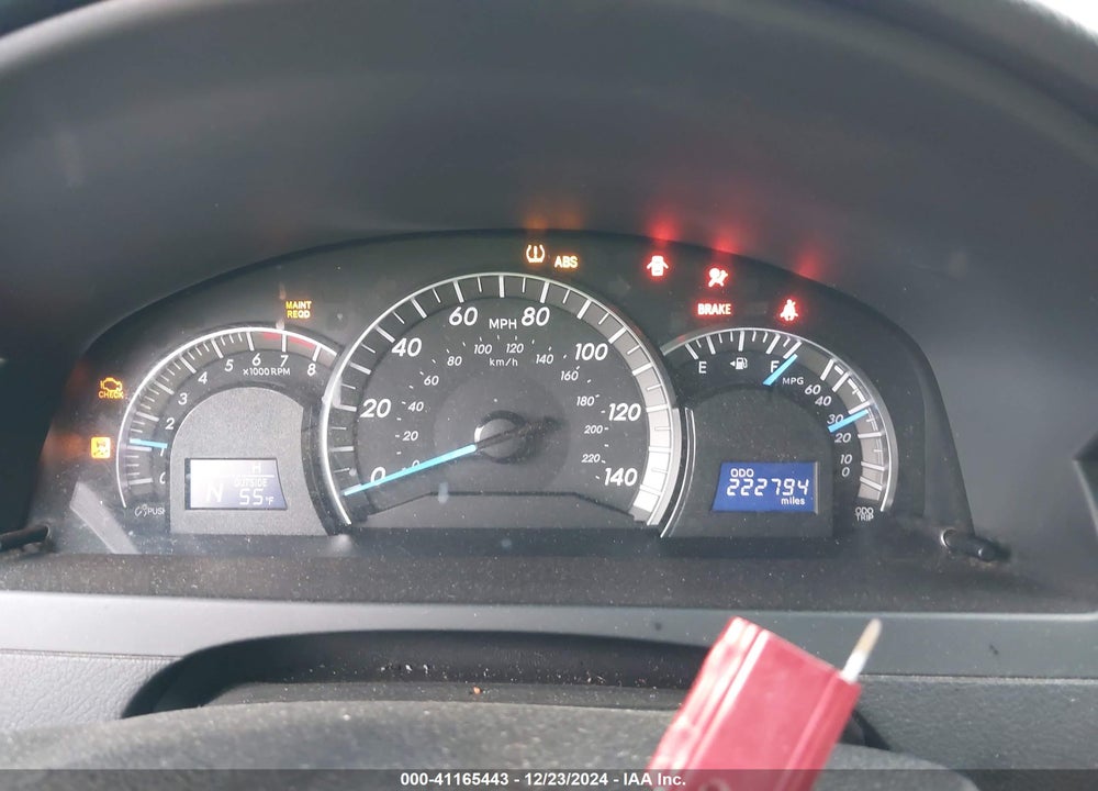 2013 TOYOTA CAMRY VIN: 4T1BF1FK9DU284289