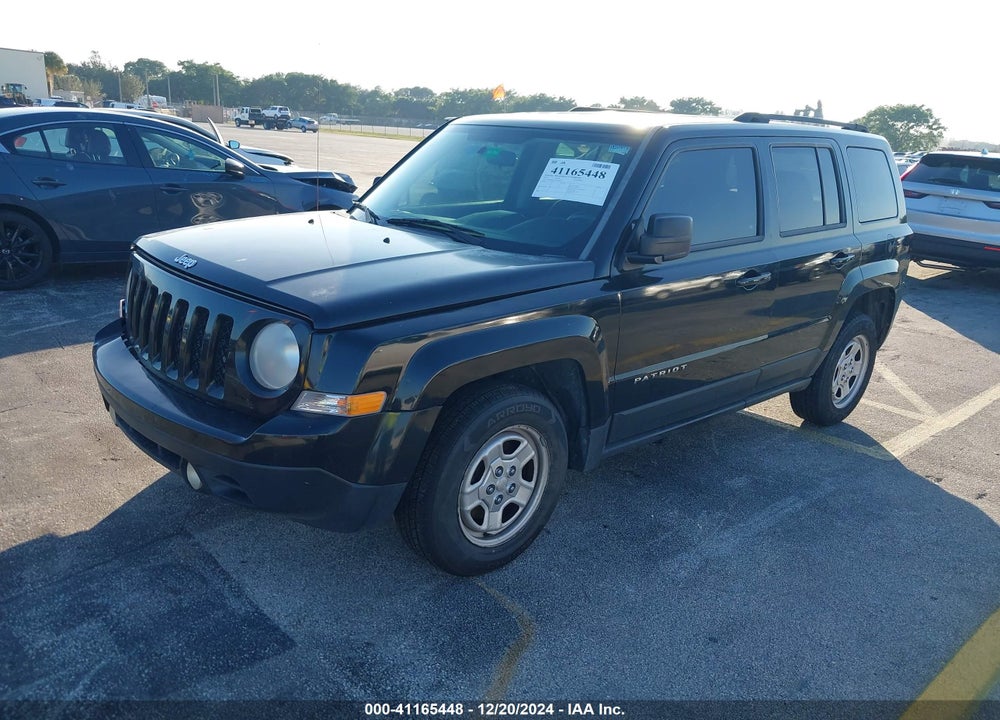 2012 JEEP PATRIOT VIN: 1C4NJPBAXCD619025