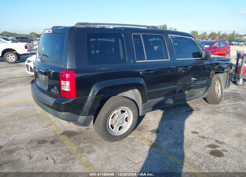 2012 JEEP PATRIOT VIN: 1C4NJPBAXCD619025