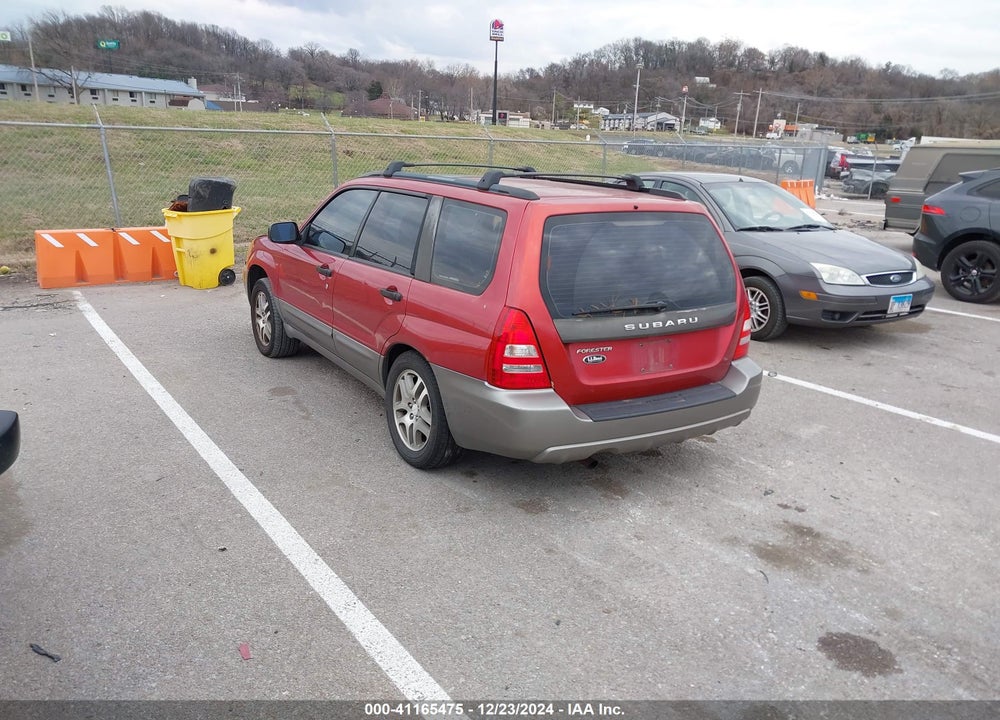 2005 SUBARU FORESTER 2.5XS L.L. BEAN VIN: JF1SG67655H731300