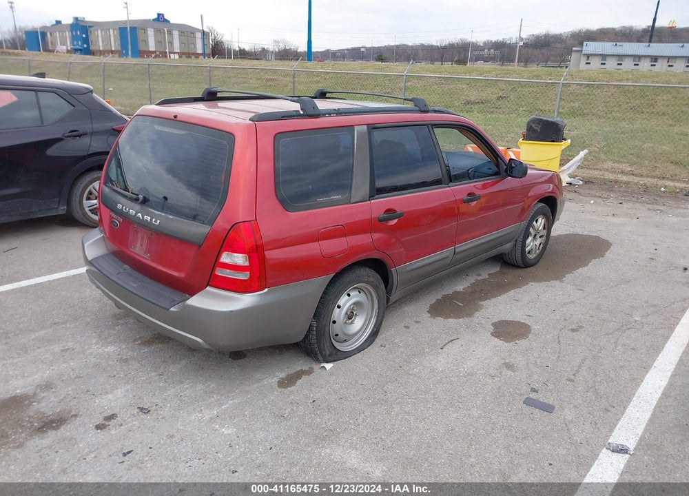2005 SUBARU FORESTER 2.5XS L.L. BEAN VIN: JF1SG67655H731300